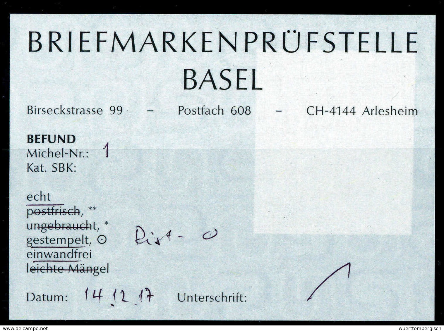 Gest. 4 Sk., Gleichmäßig Breitrandiges Und Frisches Luxusstück Mit Genau Zentr. Roststempel. Für Hohe Ansprüche, Fotobef - Altri & Non Classificati