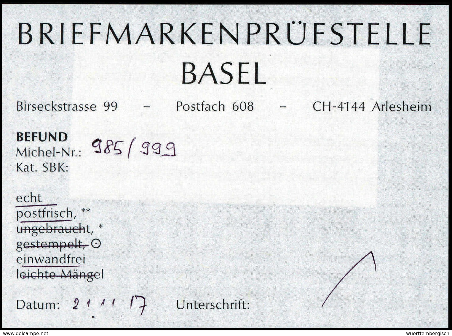 ** Frauenkongress, Tadellos Postfr. Serie, Fotobefund Eichele.<br/><b>Katalogpreis: 1.300,-</b> (Michel: 985/99) - Other & Unclassified