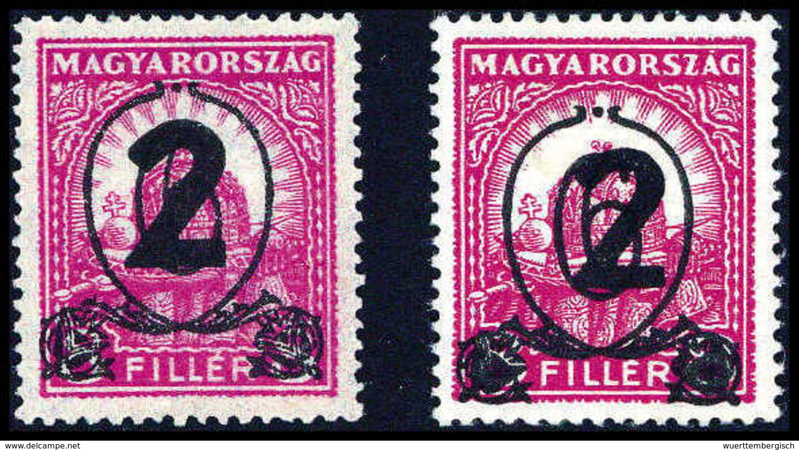 Stephanskrone, Beide Wz., Tadellos Postfrisch.<br/><b>Katalogpreis: 102,-</b> (Michel: 488X/Y) - Other & Unclassified