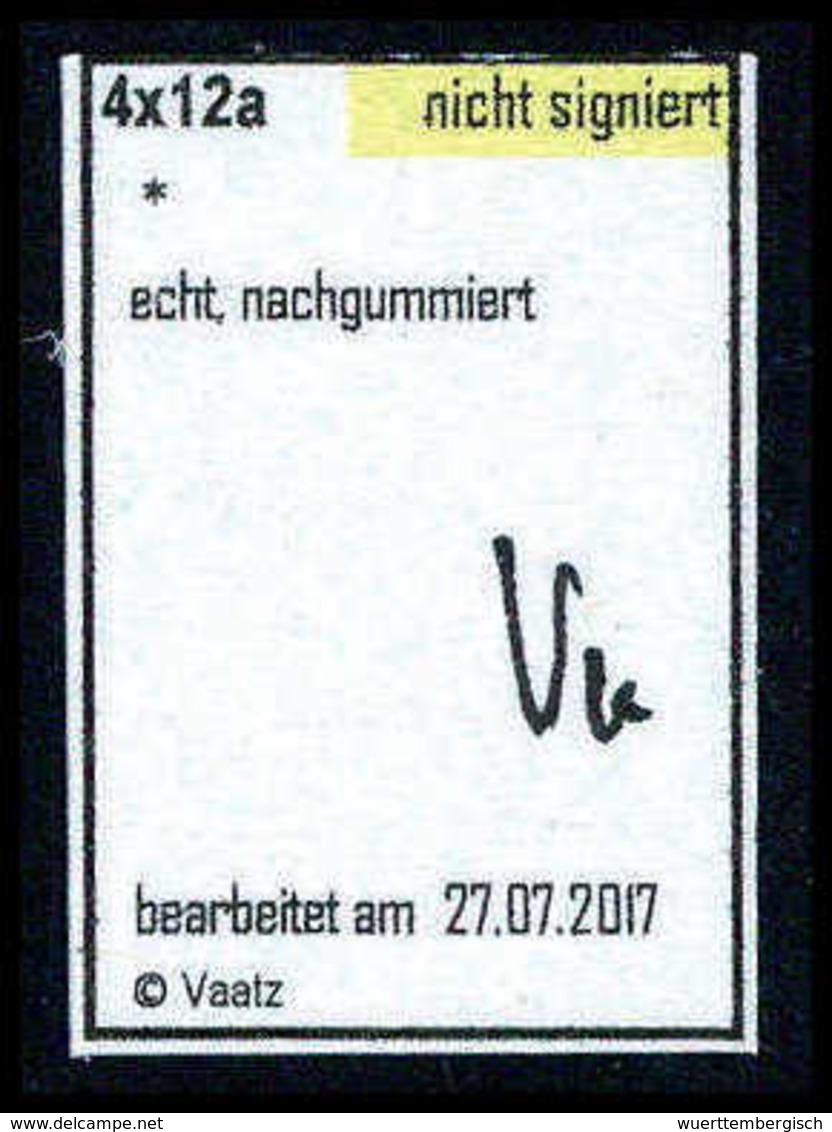 O. Gummi 5 Ngr., Außergewöhnlich Farbfrischer Und Ringsum Perfekt Geschnittener, Ungebr. Viererblock O.G. (NG). Eine Seh - Sonstige & Ohne Zuordnung