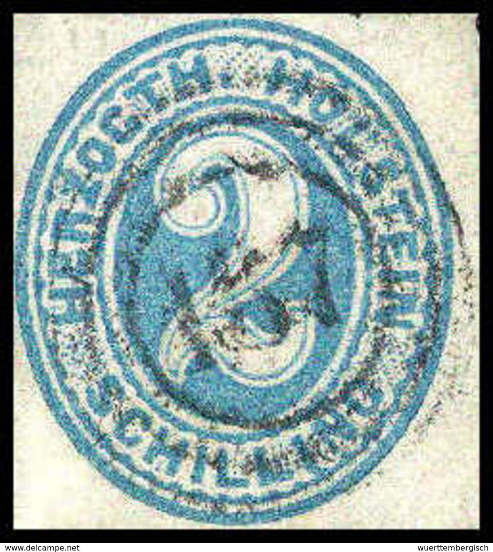 Gest. 2 Sch., Farbfrisch (leichte Durchstichfehler) Mit Zentr. Dreiringstempel "157" KALTENKIRCHEN. (Michel: 24) - Other & Unclassified