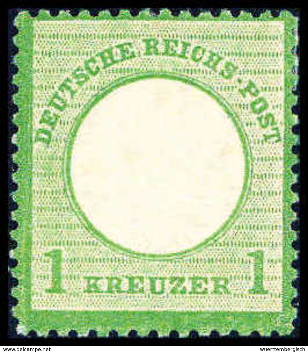 * 1 Kr., Ungebr. Kabinettstück In Leuchtender Farbe Und Vorzüglicher Zähnung Sowie Tiefer Prägung. In Dieser Qualität Se - Autres & Non Classés