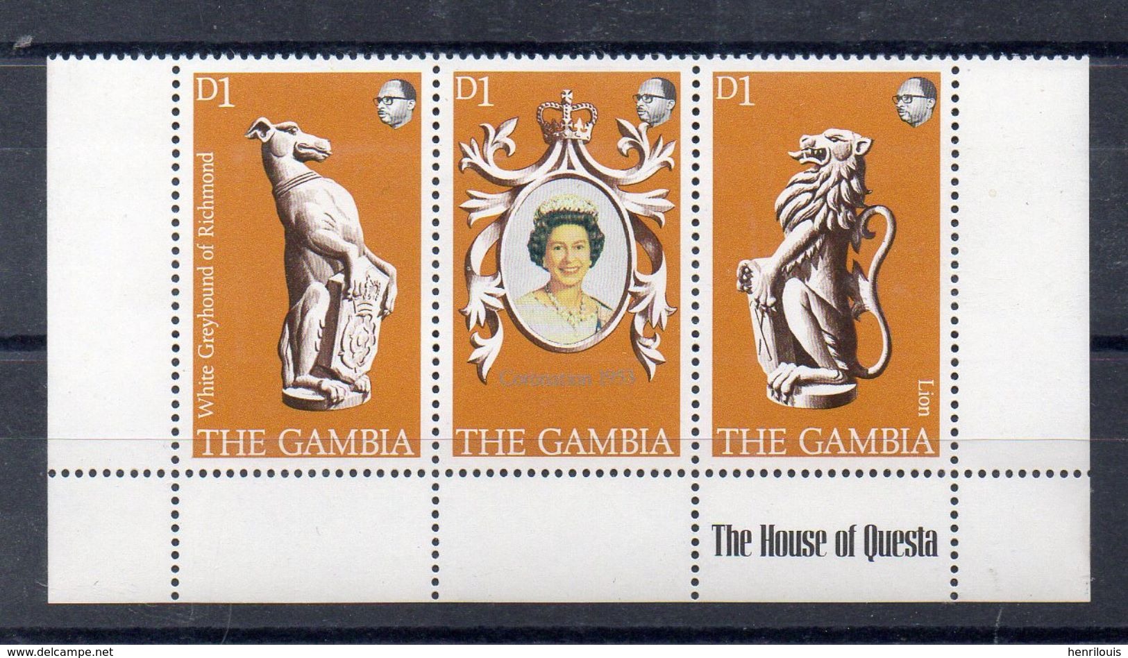 GAMBIE  Timbres Neufs ** De1978  ( Ref 5075 )  Reine Elisabeth II - Gambie (1965-...)