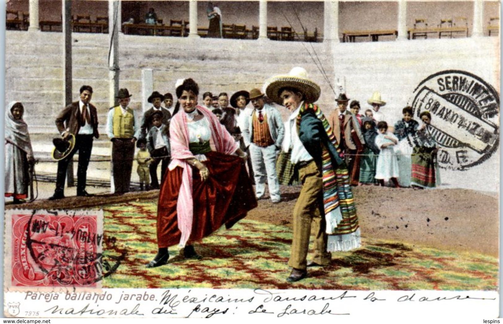 AMERIQUE -  MEXIQUE -- Pareja Ballando - Mexiko