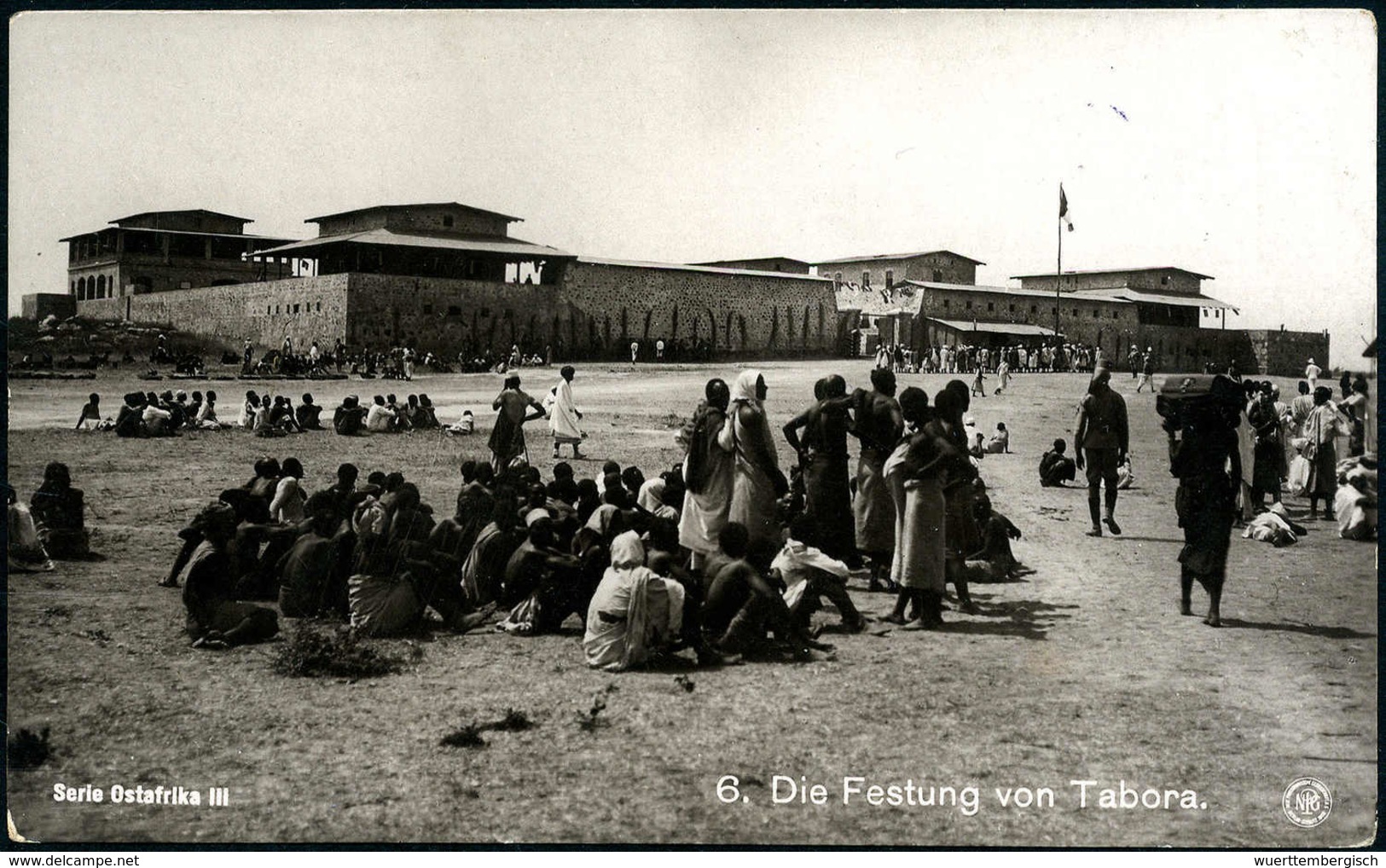 Beleg (1914), "Die Festung Von Tabora", Schöne Foto-AK. - Other & Unclassified
