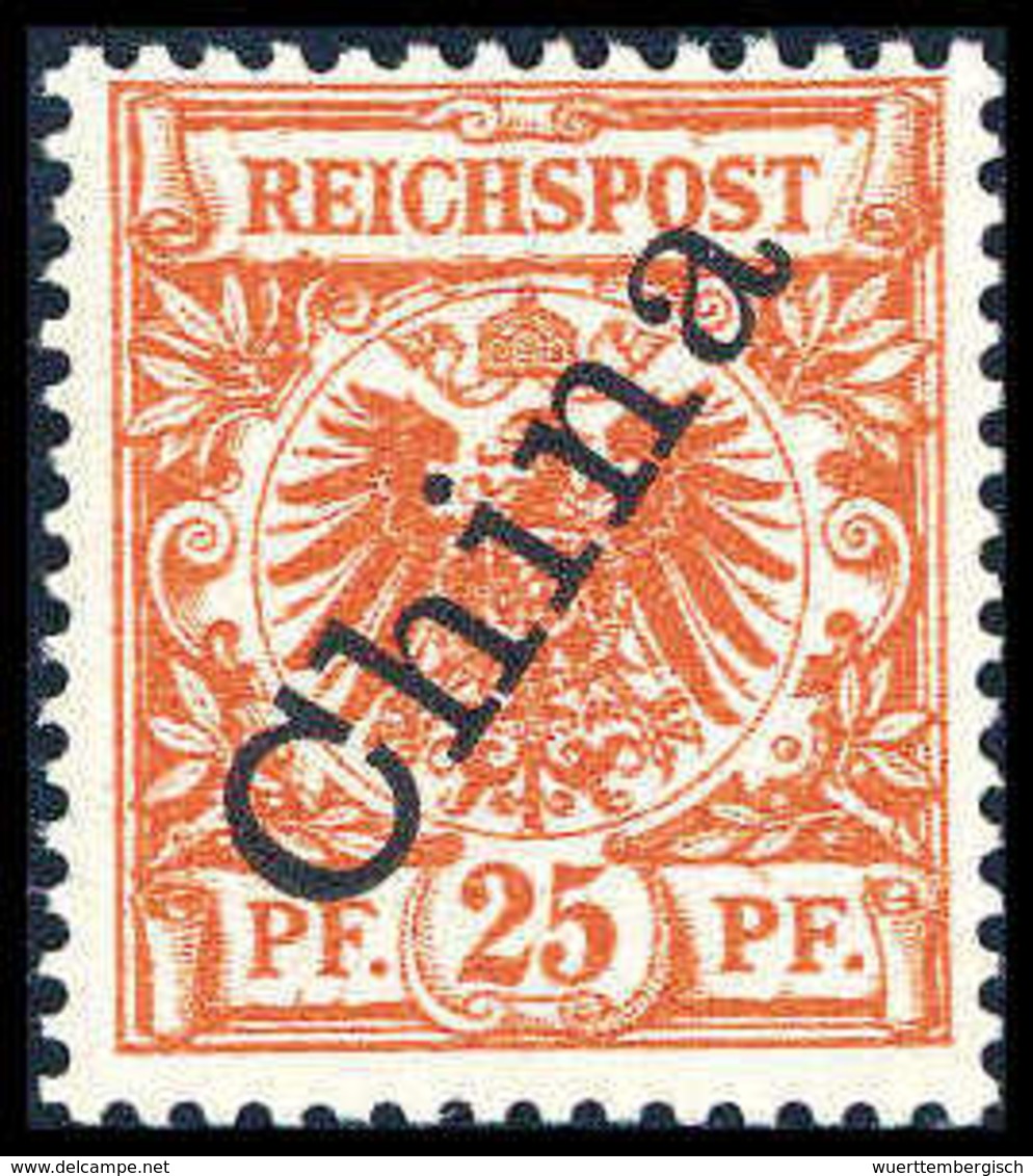 * 25 Pfg., Plf. II, Tadellos Ungebraucht.<br/><b>Katalogpreis: 200,-</b> (Michel: 5IIPFII) - Altri & Non Classificati