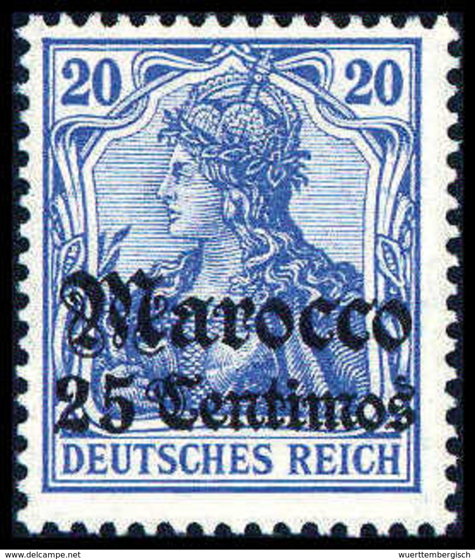 ** 25 C., Tadellos Postfr., Fotobefund Jäschke-L.BPP.<br/><b>Katalogpreis: 180,-</b> (Michel: 37c) - Altri & Non Classificati