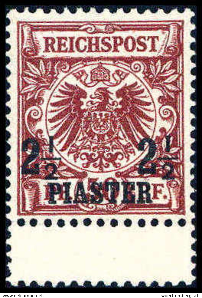 ** 2½ Pia., Tadellos Postfr., Sign. Steuer BPP.<br/><b>Katalogpreis: 350,-</b> (Michel: 10d) - Sonstige & Ohne Zuordnung