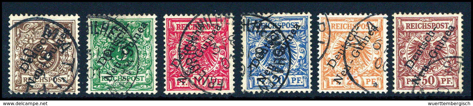 Gest. 3-50 Pfg., Tadellos Gestplt. Serie.<br/><b>Katalogpreis: 150,-</b> (Michel: 1/6) - Sonstige & Ohne Zuordnung