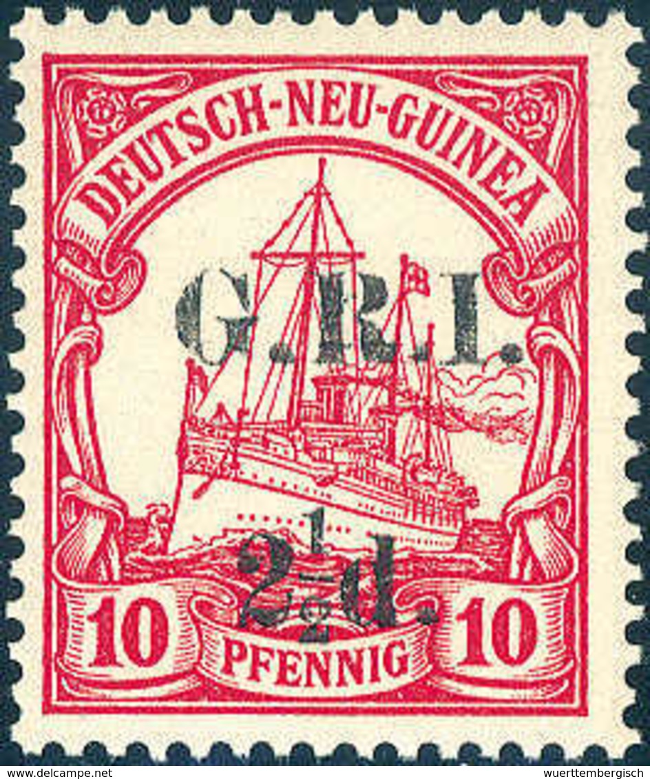 ** 2½ D. A. 10 Pfg., Tadellos Postfr. (SG 5)<br/><b>Katalogpreis: 170,-</b> (Michel: 5I) - Sonstige & Ohne Zuordnung