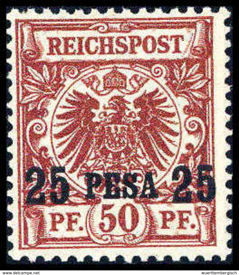 ** 25 P., Tadellos Postfr., Sign. Engel.<br/><b>Katalogpreis: 450,-</b> (Michel: 5IIb) - Altri & Non Classificati