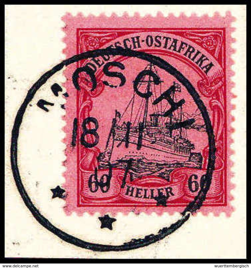 Briefst. 60 H., Ideales Bfstk. Mit Stempel MOSCHI 18/11 07.<br/><b>Katalogpreis: 120,-+</b> (Michel: 29) - Autres & Non Classés