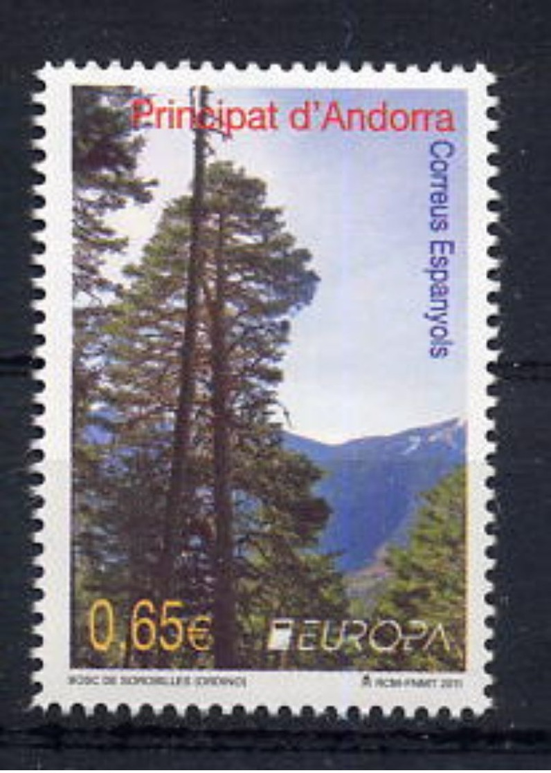 2011 Andorra - Europa 1v MNH - Unused Stamps