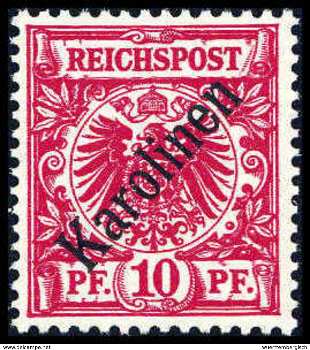 ** 10 Pfg., Tadellos Postfr., Sign. Steuer BPP.<br/><b>Katalogpreis: 200,-</b> (Michel: 3I) - Autres & Non Classés