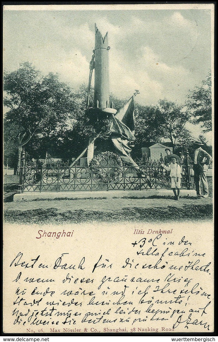1901, Germania Reichspost-Petschili 5 Pfg., Tadelloses Exemplar Als Einzelfrankatur Auf Schöner Postkarte Nach Wien (rs. - Autres & Non Classés