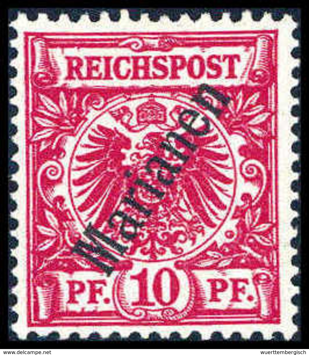 * 10 Pfg., Tadellos Ungebr., Sign. Jäschke-L.BPP.<br/><b>Katalogpreis: 200,-</b> (Michel: 3IIb) - Altri & Non Classificati