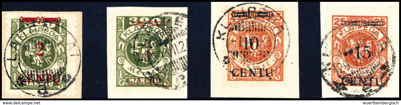 Briefst. 2-50 C., Serie Auf Tadellosen Bfstkn., Sign. Klein BPP.<br/><b>Katalogpreis: 180,-</b> (Michel: 167/73) - Other & Unclassified