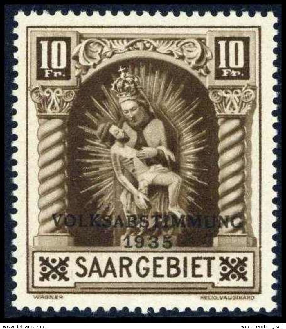 10 Fr., Plf. I, Tadellos Postfrisch.<br/><b>Katalogpreis: 250,-</b> (Michel: 194I) - Sonstige & Ohne Zuordnung