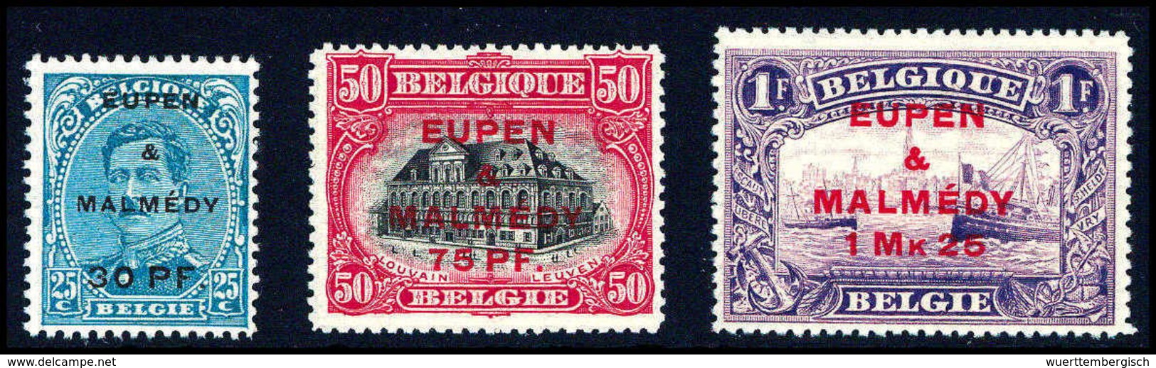 ** 5 Pfg.-1,25 Mk., Tadellos Postfr. Serie.<br/><b>Katalogpreis: 180,-</b> (Michel: 1/7) - Altri & Non Classificati