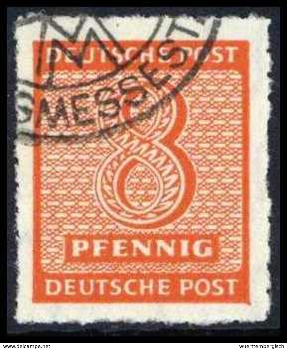 Gest. 8 Pfg., PMT, Tadellos Gestplt., Sign. Jasch BPP.<br/><b>Katalogpreis: 130,-+</b> (Michel: 118CX) - Sonstige & Ohne Zuordnung