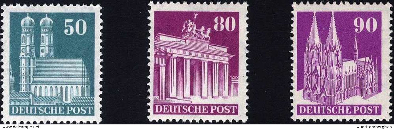 ** 5o, 8o Und 9o Pfg., Enge Zhg., Tadellos Postfr.<br/><b>Katalogpreis: 460,-</b> (Michel: 92eg,94eg,96eg) - Altri & Non Classificati