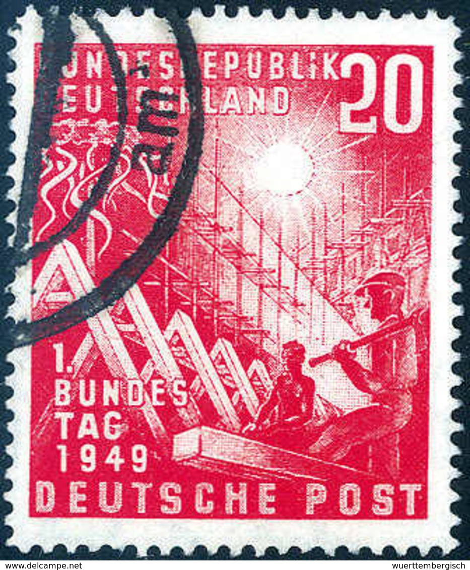 Gest. 20 Pfg,. Plf. I; Tadellos Gestplt.<br/><b>Katalogpreis: 450,-</b> (Michel: 112I) - Sonstige & Ohne Zuordnung