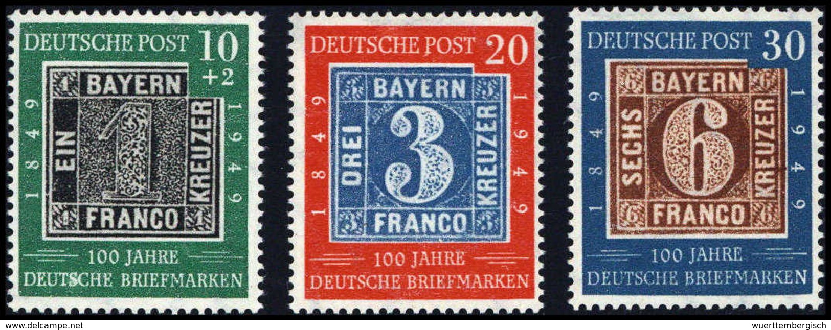 ** Tag Der Briefmarke, Tadellos Postfr. Serie Mit Drei Versch. Plattenfehlern.<br/><b>Katalogpreis: 620,-</b> (Michel: 1 - Sonstige & Ohne Zuordnung