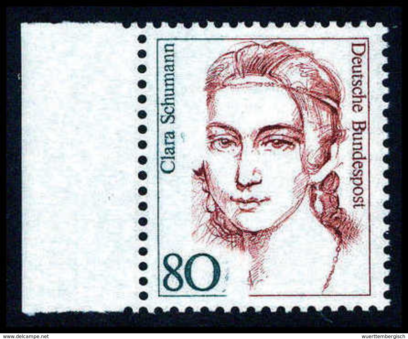 80 Pfg., Plf. I, Tadellos Postfrisch.<br/><b>Katalogpreis: 150,-</b> (Michel: 1305I) - Altri & Non Classificati