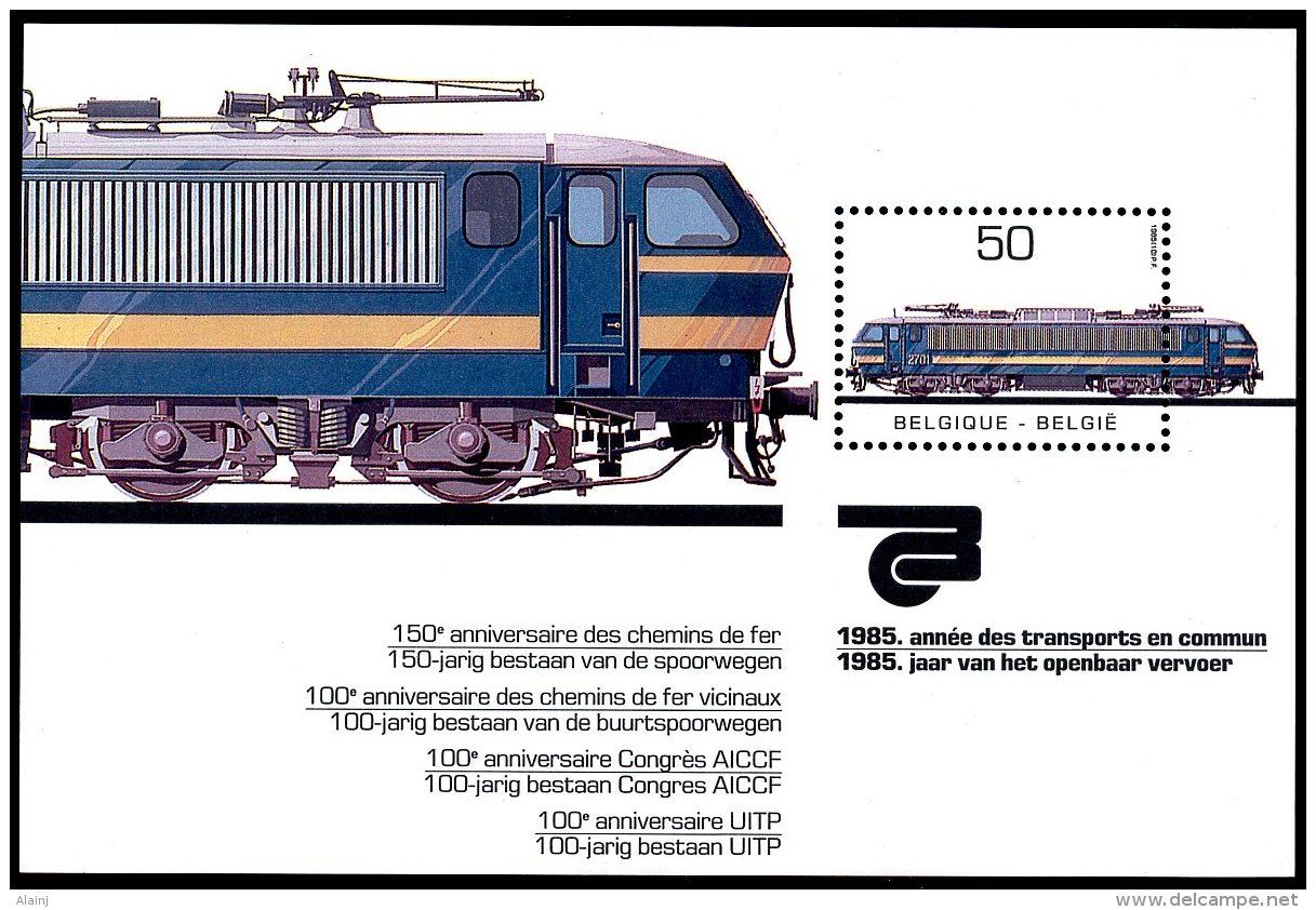 BE   BL61   XX   ---   Le Train : Transports Publics - 1961-2001