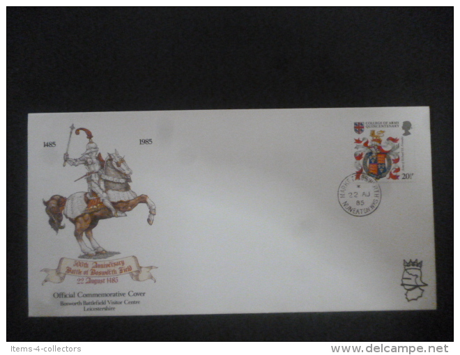 GREAT BRITAIN [GB] SG 1236 COLELGE OF ARMS 500YRS FDC NUNHEATON - Sin Clasificación