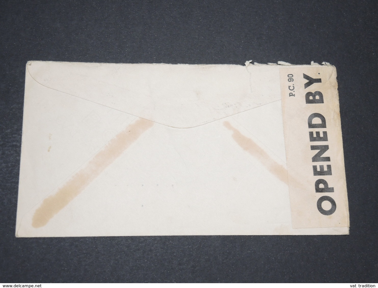 CANADA - Enveloppe De Toronto Pour Londres En 1943 Avec Contrôle Postal - L 14325 - Brieven En Documenten
