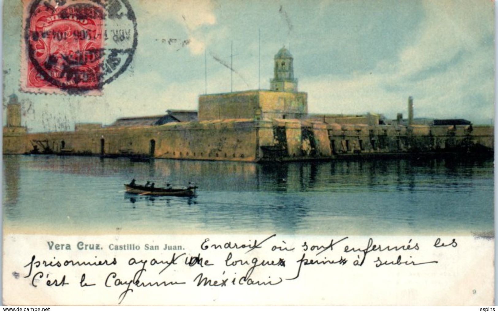 AMERIQUE -  MEXIQUE -- Vera Cruz - Castillo San Juan - Mexico