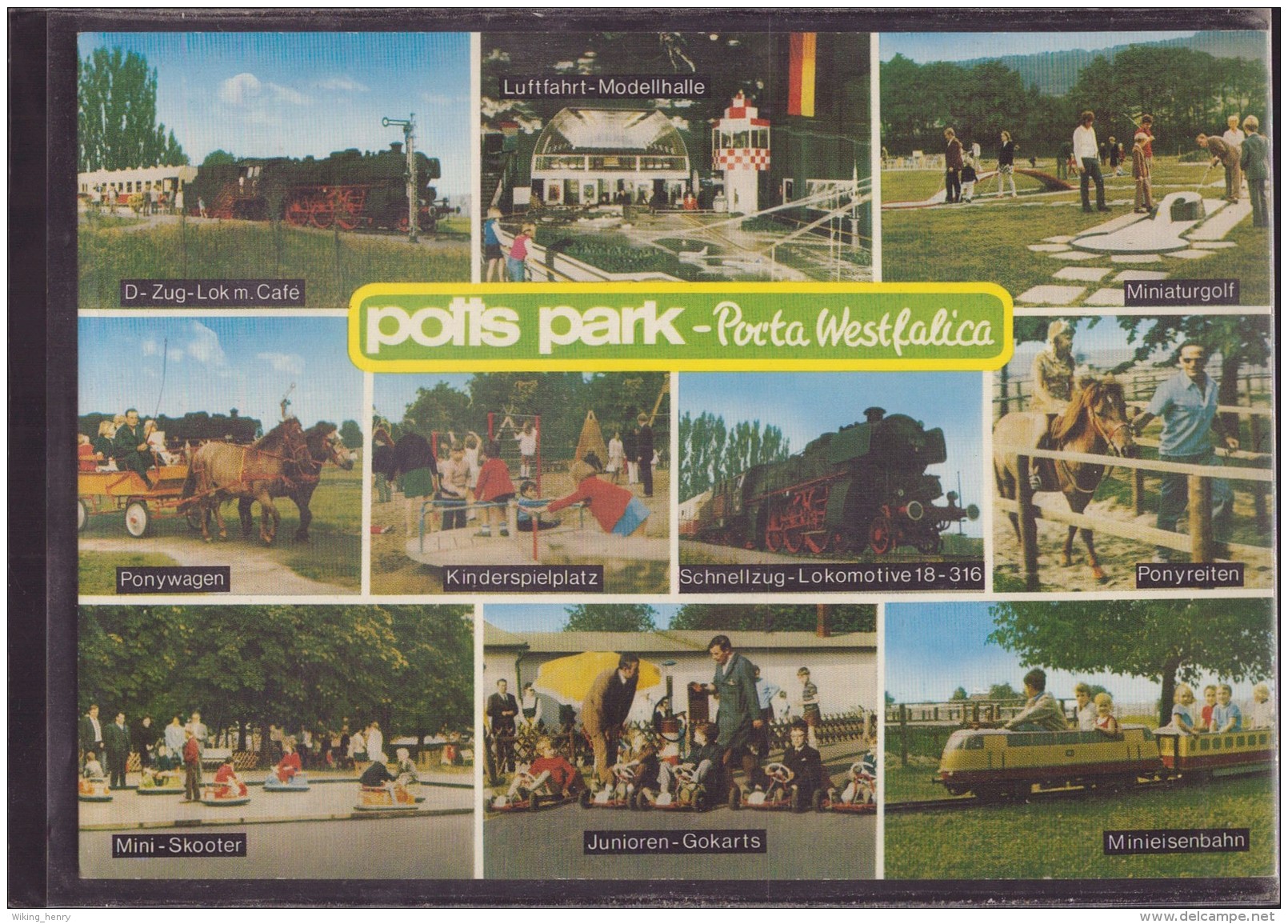 Porta Westfalica - Potts Park   Mit Minigolf - Porta Westfalica