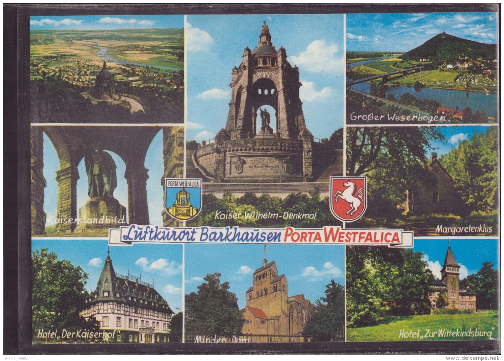 Porta Westfalica Barkhausen - Mehrbildkarte 1 - Porta Westfalica