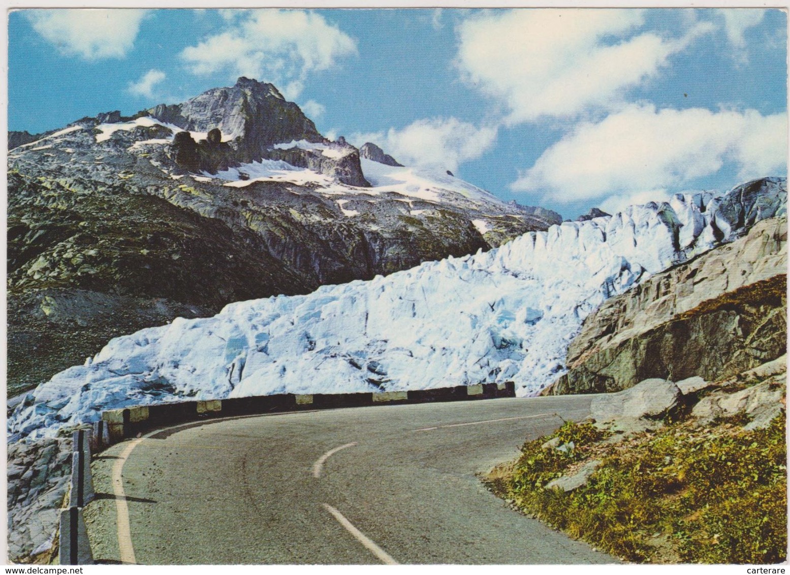 SUISSE,SCHWEIZ,HELVETIA,SWISS ,URI,COL LA FURKA,ALPES SUISSE,FURKAPASS,RHONEGLETSCHER,GERSTENHORN - Autres & Non Classés