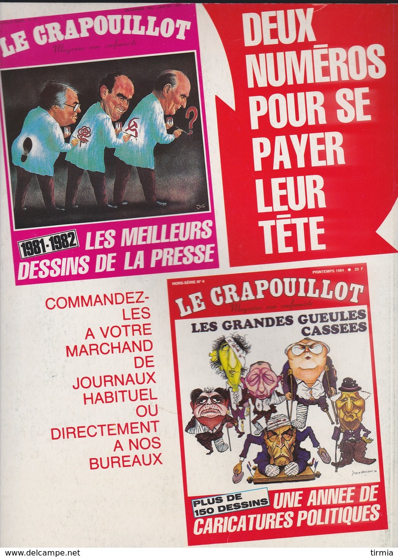 Le Crapouillot - Mitterrand  Trés Secret - 1978 - Livres Dédicacés