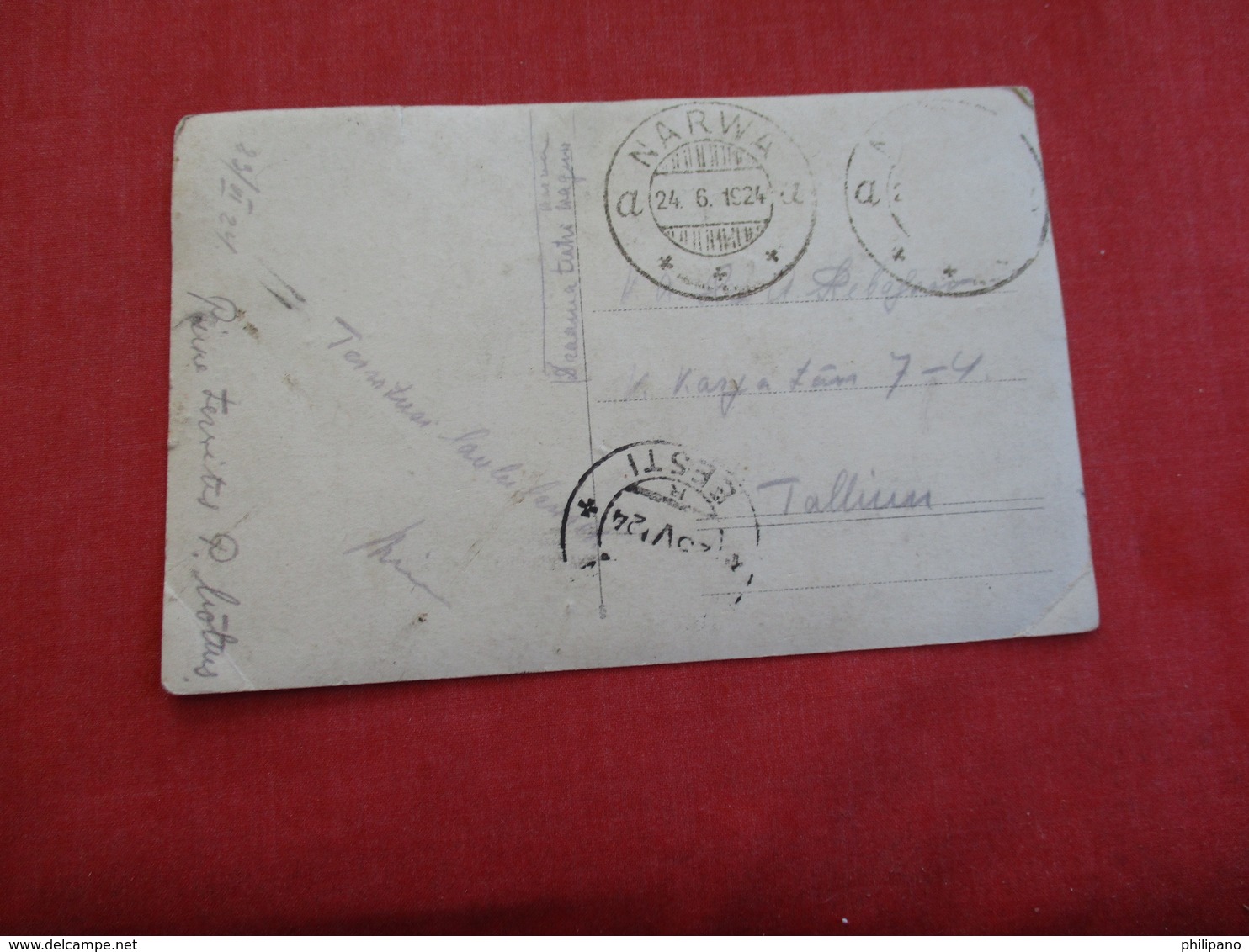 RPPC To ID  EESTI Cancel On Back Ref 2861 - Estonie