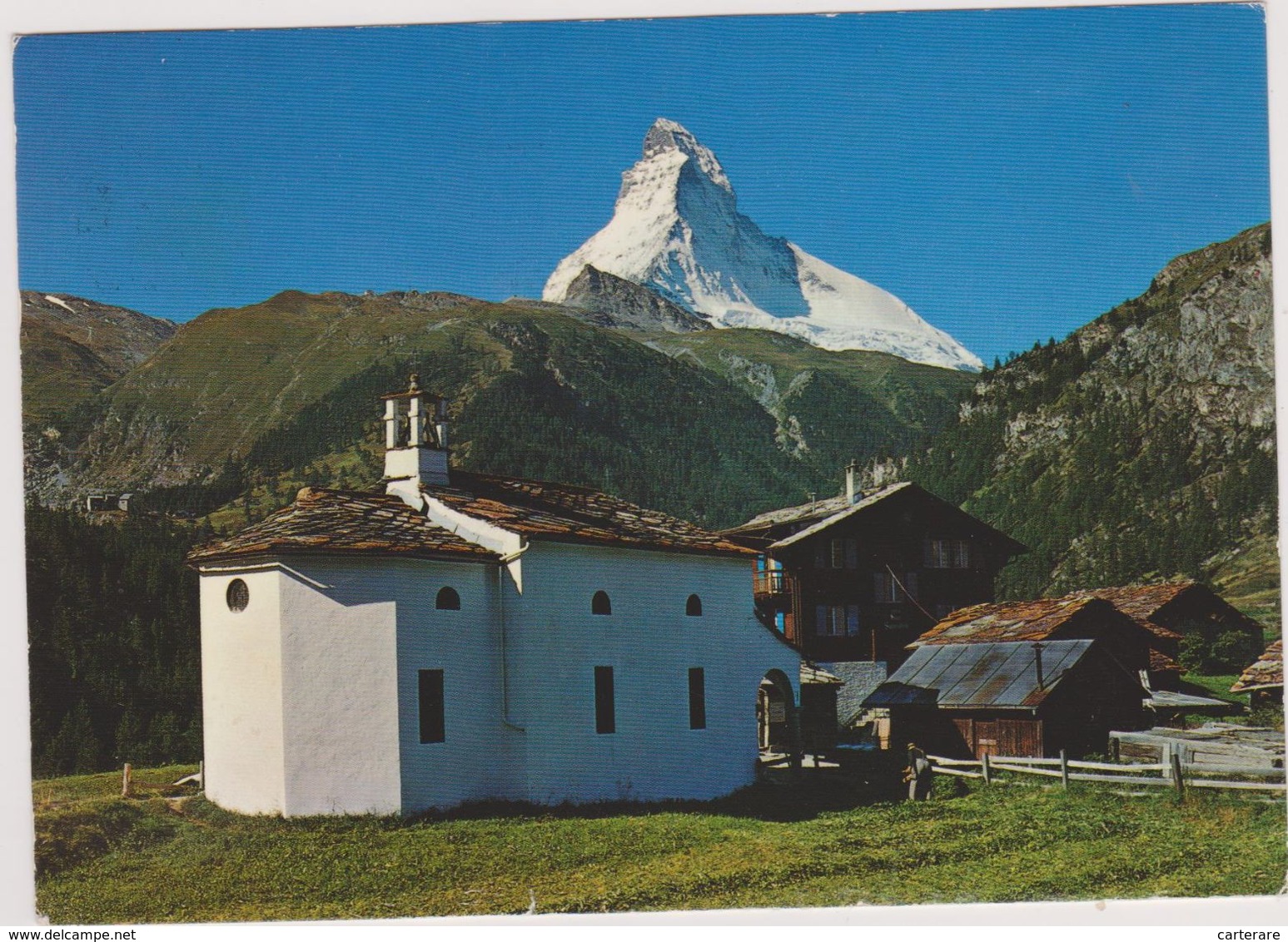 SUISSE,SVIZZERA,HELVETIA,VALAIS,VIEGE,ZERMATT,KAPELLE - Viège