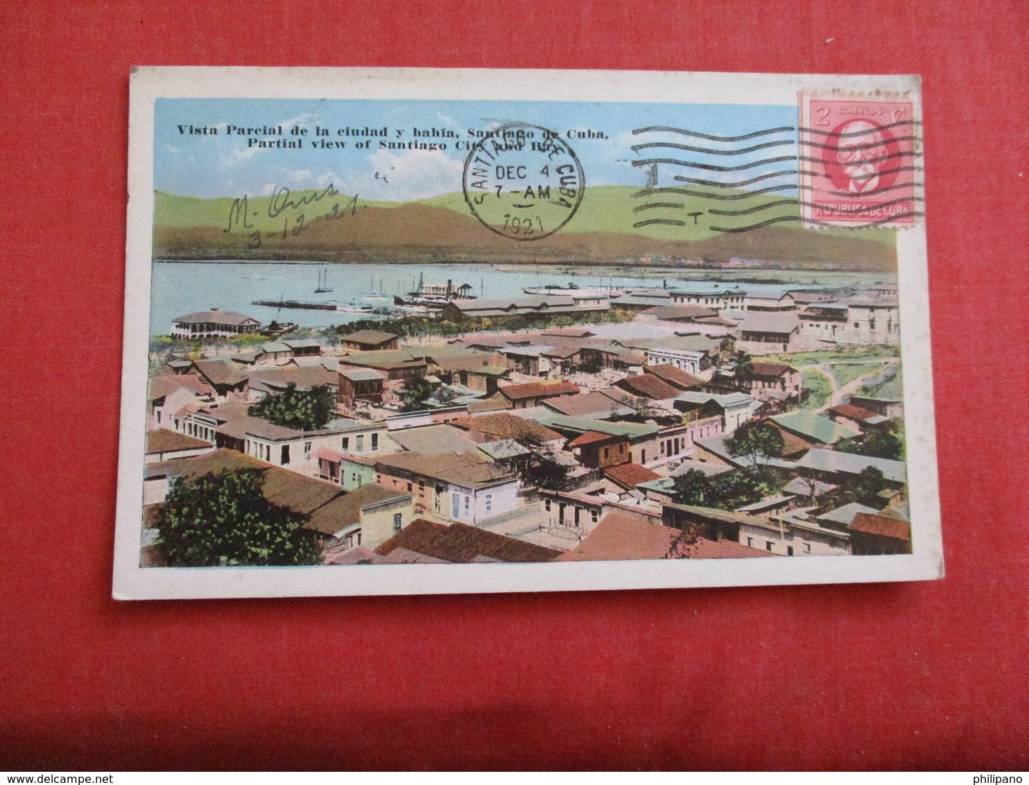 Cuba Santiago City   Stamp & Cancel Ref 2861 - Cuba