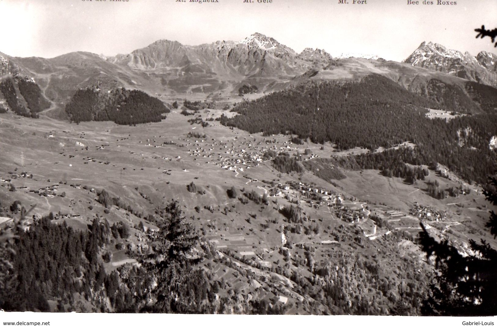 Vue Prise De St. Christophe Sur Pathiers, Verbier Et Médierès - Autres & Non Classés