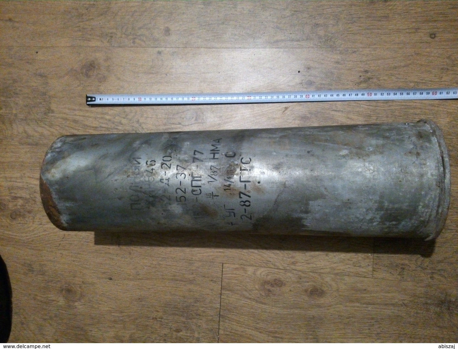 Douille 152mm  Russia Russe Neutralisé GRENADE OBUS Projektil - Armes Neutralisées