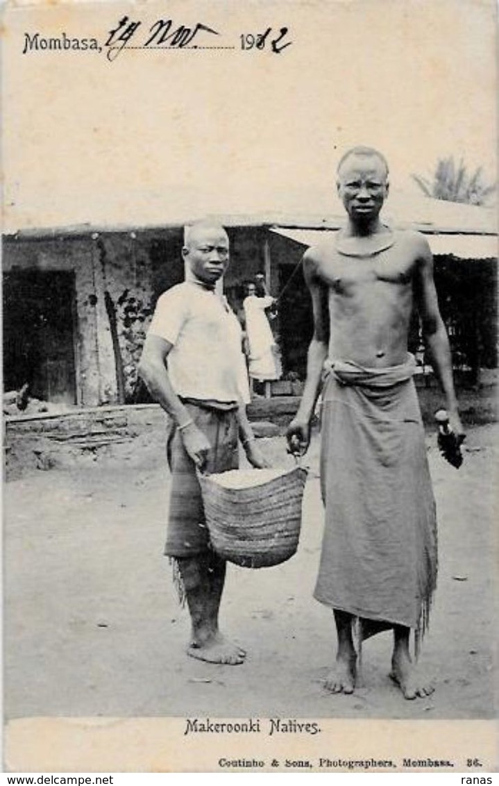 CPA Kenya Ethnic Type Mombasa Circulé - Kenya