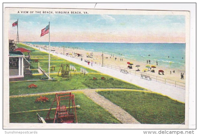 Virginia Viginia Beach View Of The Beach - Virginia Beach