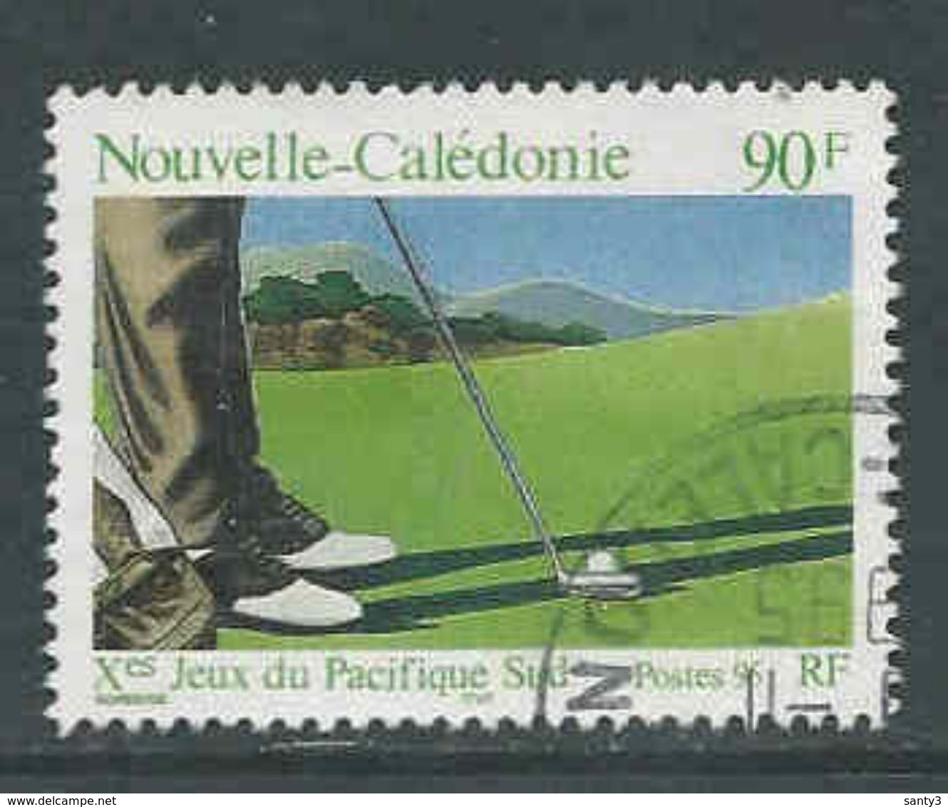 Nieuw-Caledonië, Yv 699 Jaar 1995,  Gestempeld, Zie Scan - Used Stamps