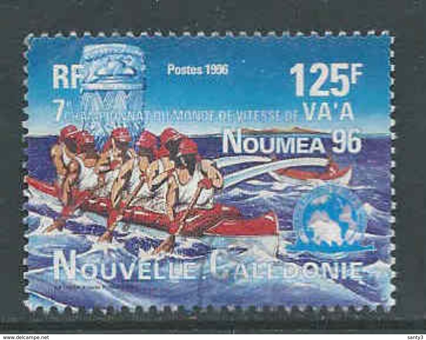 Nieuw-Caledonië, Yv 709 Jaar 1995,  Gestempeld, Zie Scan - Used Stamps
