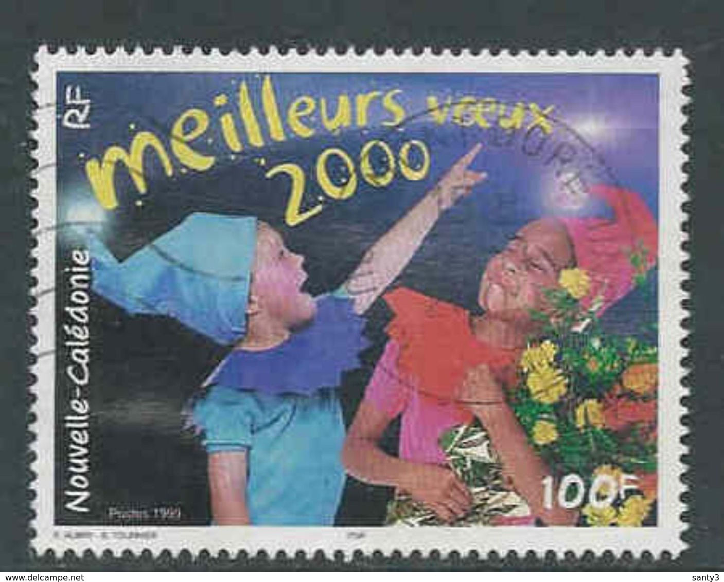 Nieuw-Caledonië, Yv 811 Jaar 1999,  Gestempeld, Zie Scan - Oblitérés