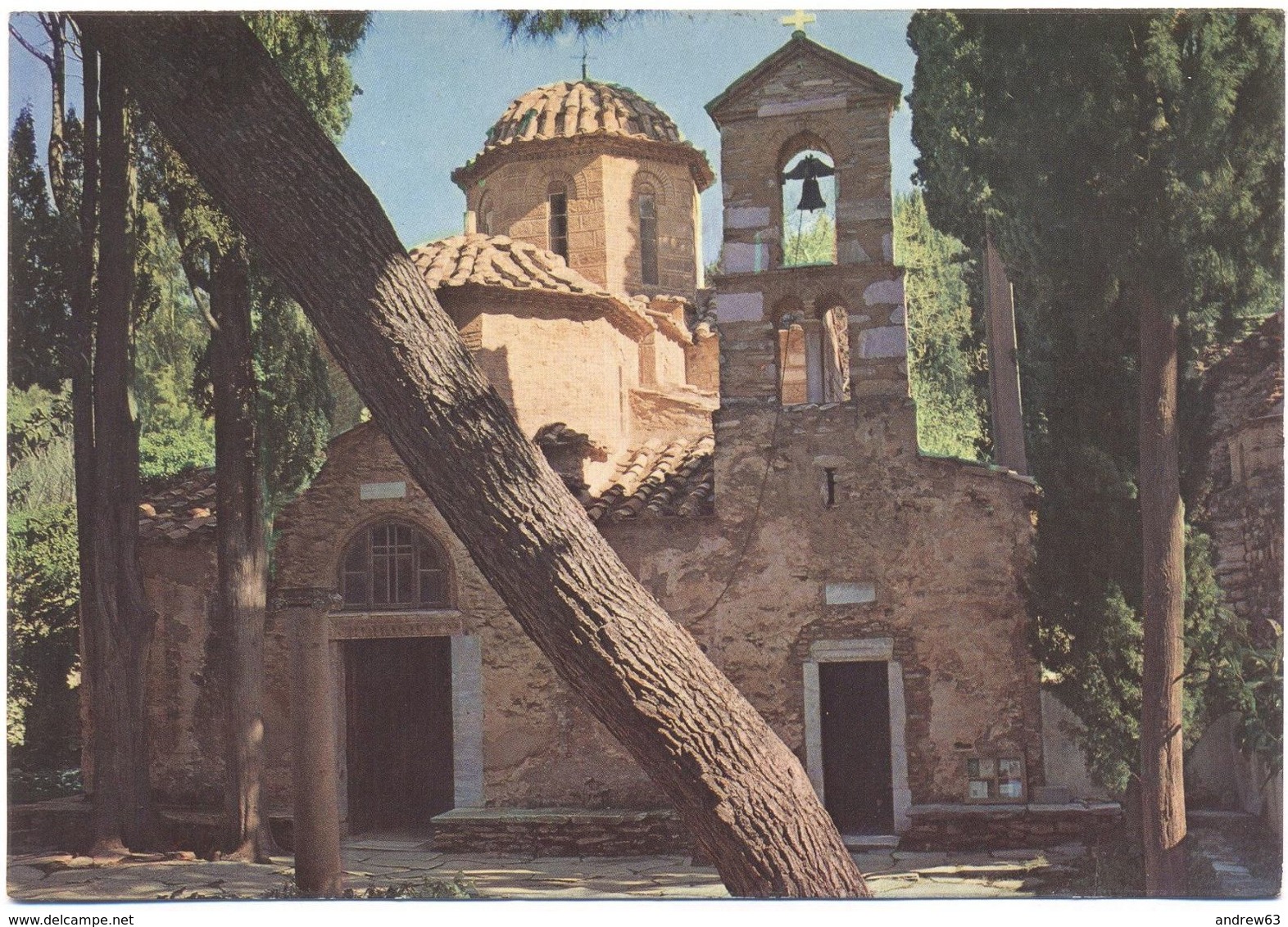 GRECIA - GREECE - GRECE - GRIECHENLAND - Kaissariani - View Of The Church - Not Used - Grecia