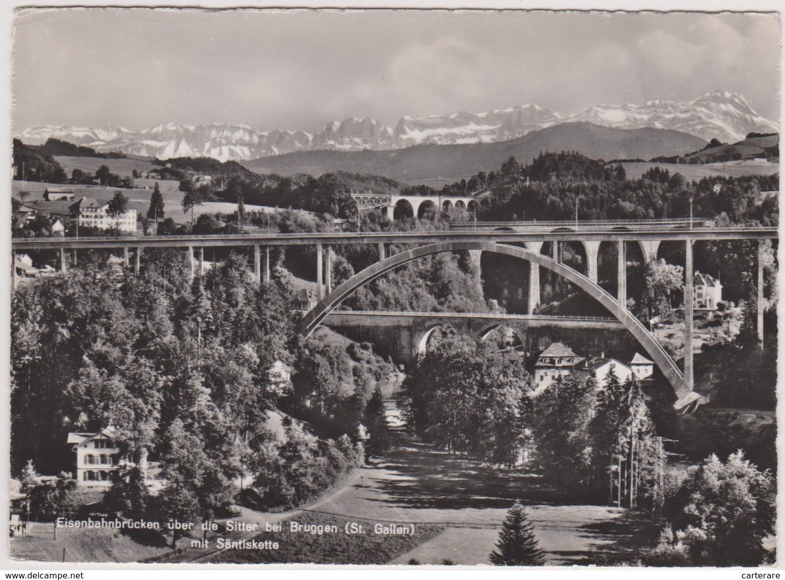 SUISSE,SCHWEIZ,SVIZZERA,SWITZERLAND,HELVETIA,SWISS ,SAINT GAL,SAINT GALLEN,PONT - San Gallo