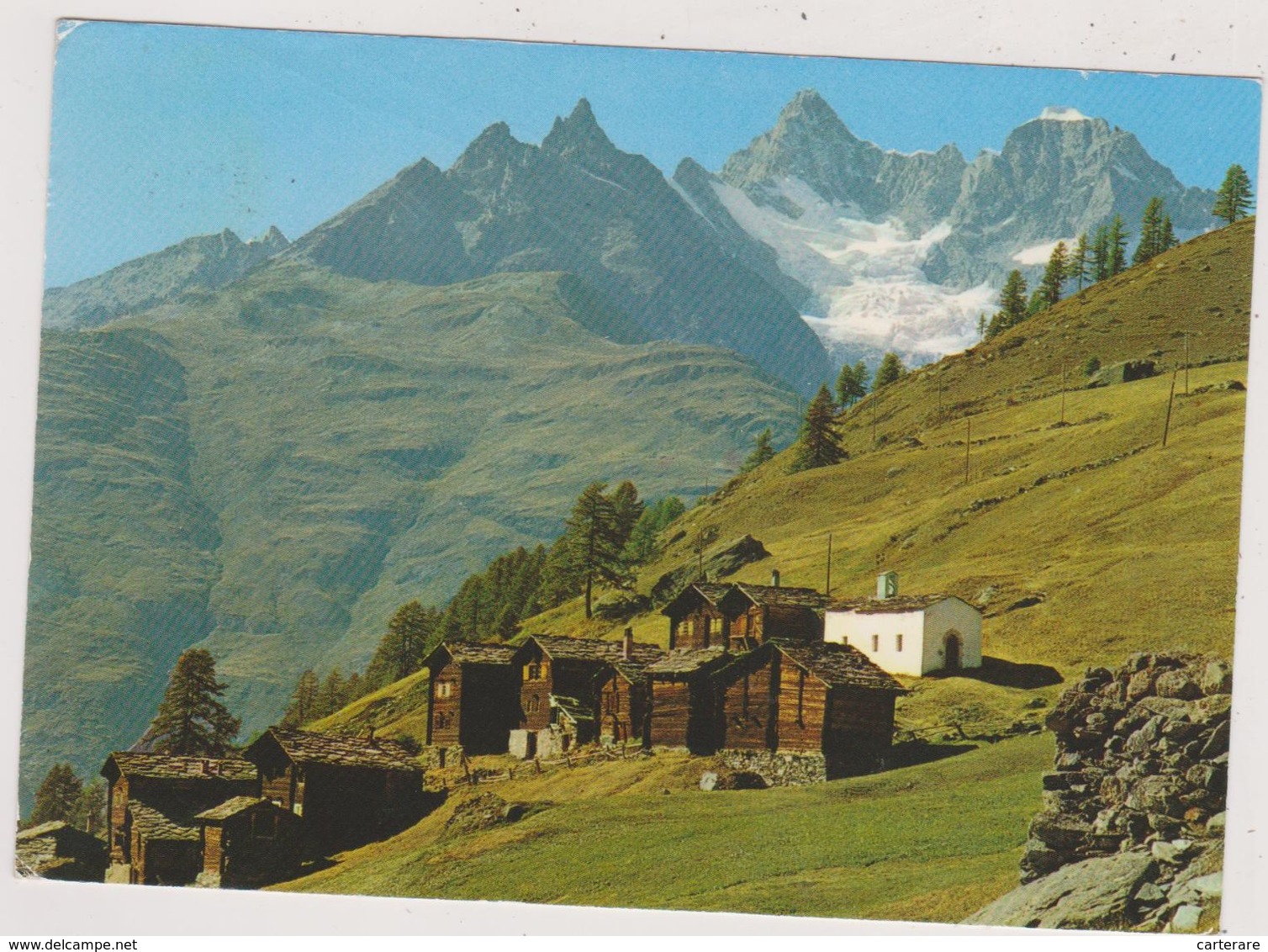 SUISSE,SWITZERLAND,SWISS,HELVETIA,SCHWEIZ,SVIZZERA,VALAIS,VIEGE,FINDELEN,ZERMATT,CHALET - Viège