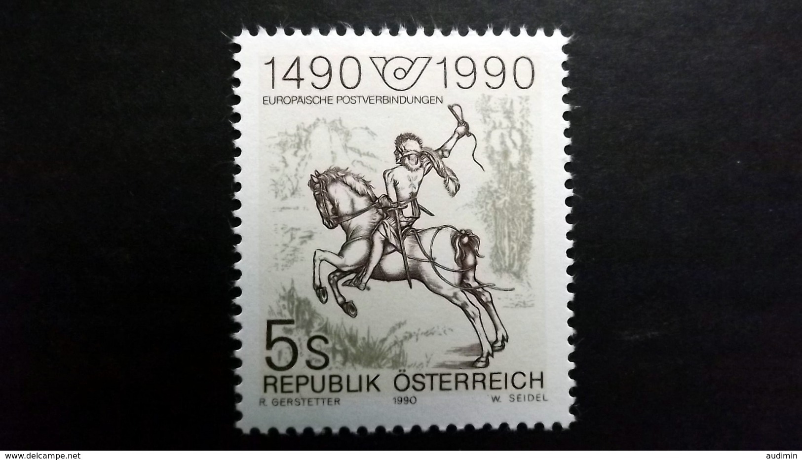 Österreich 1978 **/mnh, Der Kleine Postreiter (Detail); Stich Von Albrecht Dürer (1471-1528) - Neufs